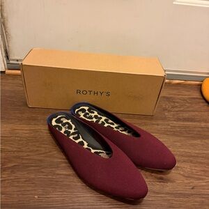 Rothy's Maroon Women's Flats